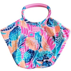 Lilly Pulitzer Goombay Smashed Bohemian Tote